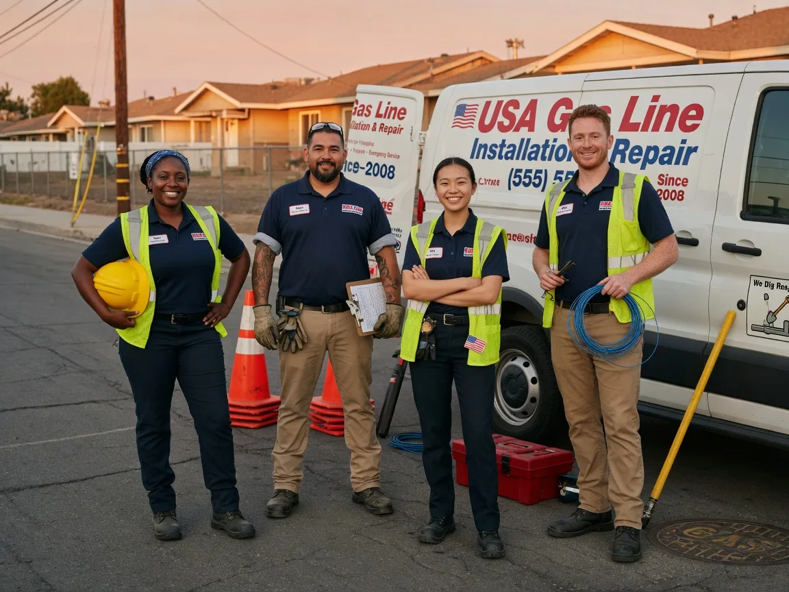 Gas Line Installation company in Arlington, IA
